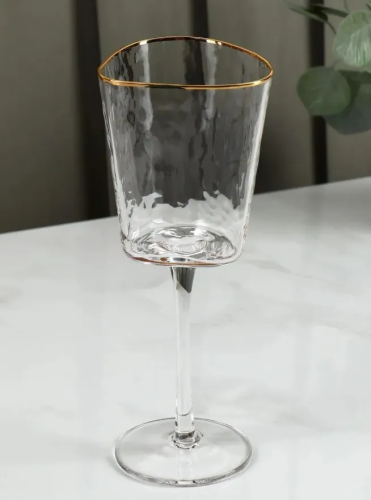 MAGISTRO бокал д/вина жемчуг форма треугольник 300мл 9346672